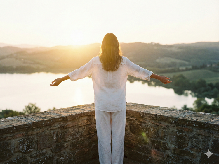 حس رهایی، آرامش عمیق و طلوع دوباره پس از استفاده از دوره سمزدایی ارتعاشی و قطع وابستگی عاطفی.